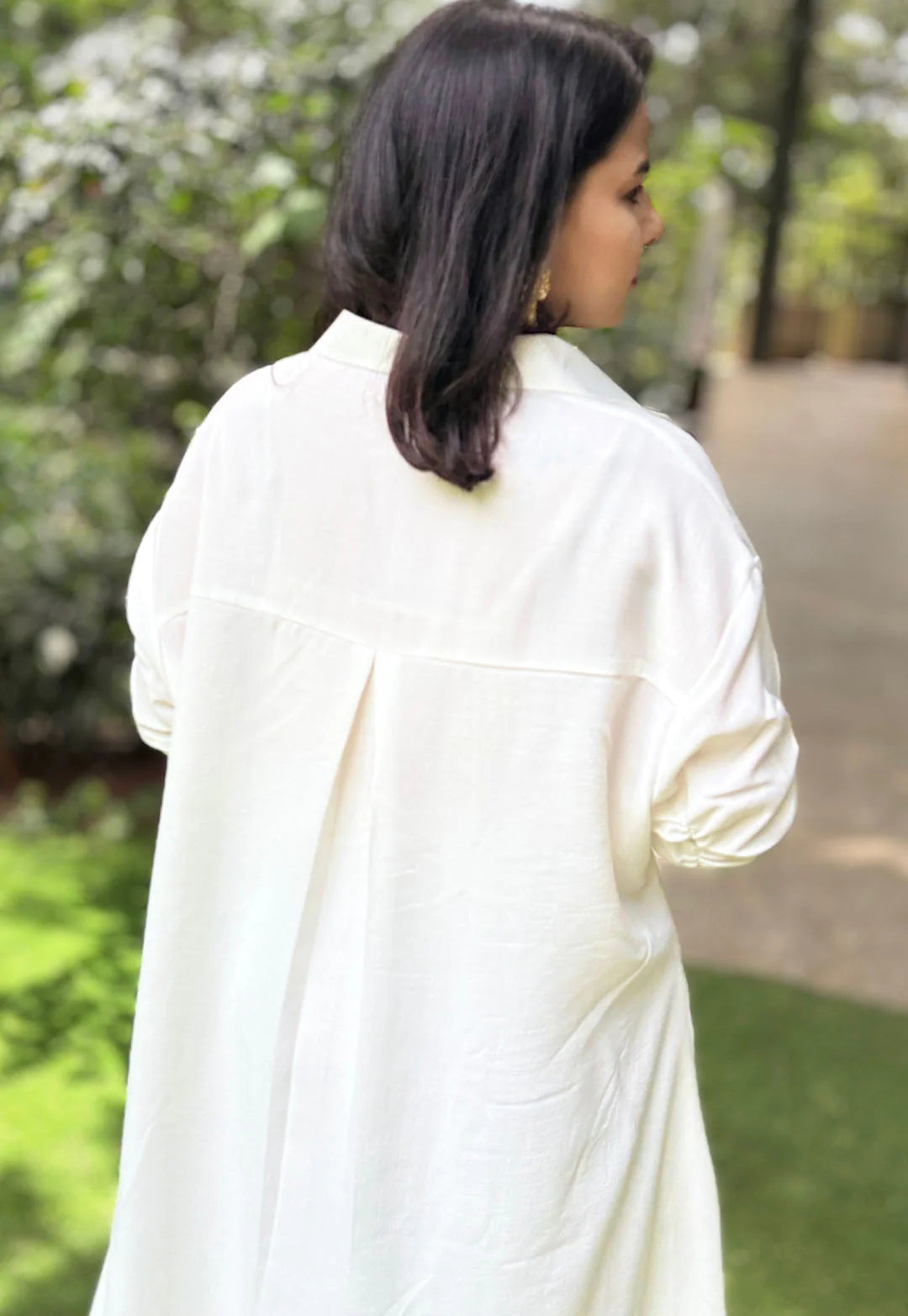 White Cotton Cord Set