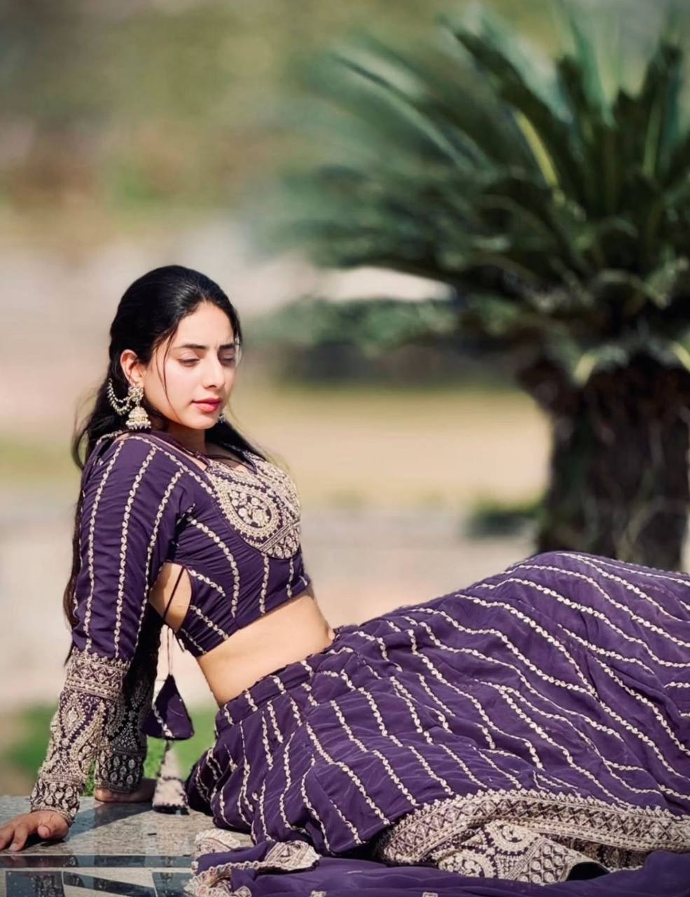 Launching Embroidered Lehenga Choli