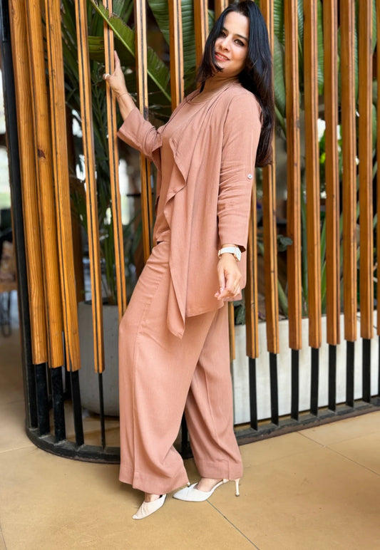 Solid Light Brown Cord Set