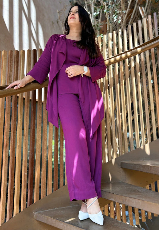 Solid Magenta Cord Set