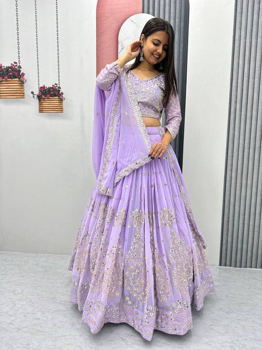 Launching Embroidered Lehenga Choli