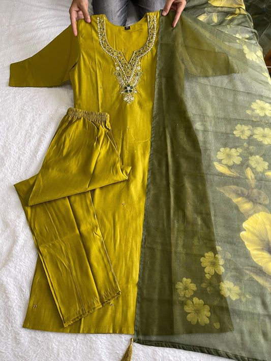 Roman Silk suit
