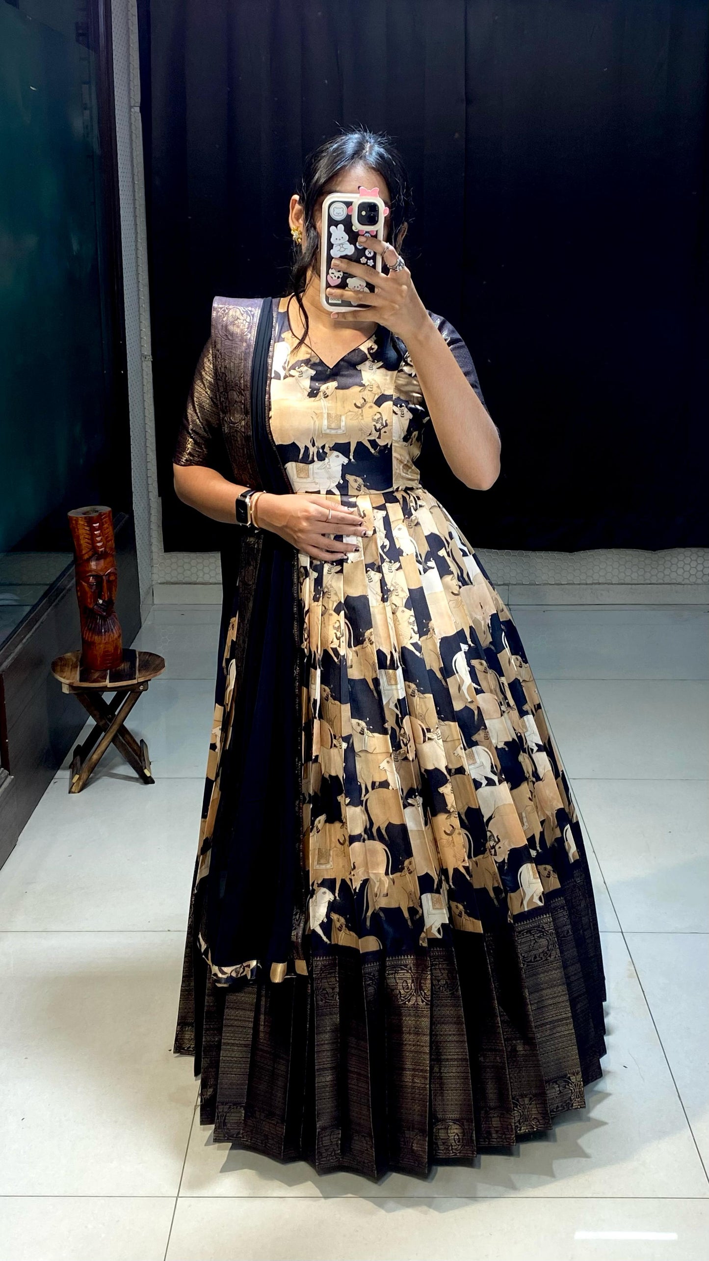 Presenting our exclusive kalamkari dress