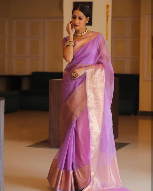 ORGANZA SAREE PARPAL