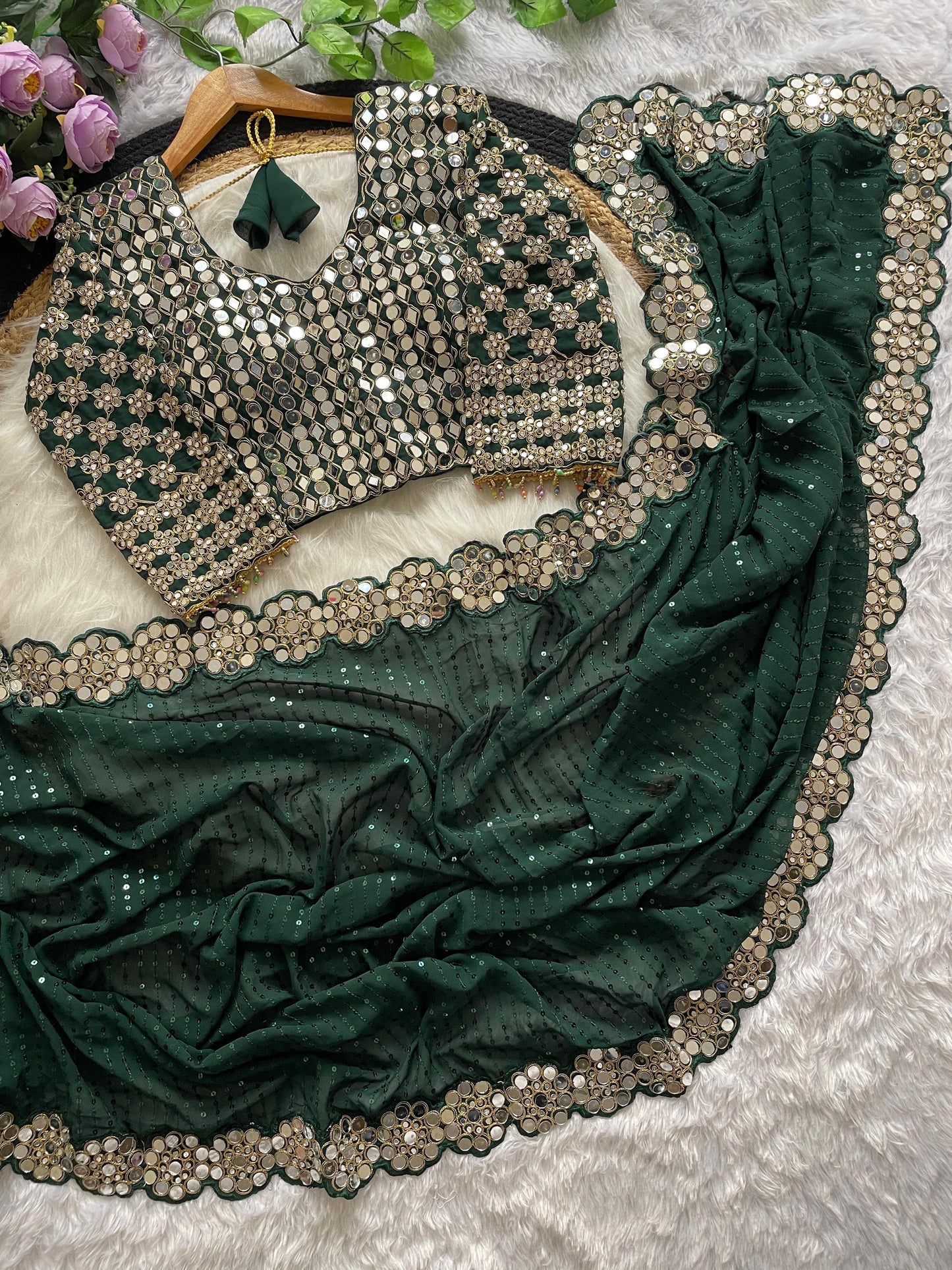 Bollywood Design Saree GREEN