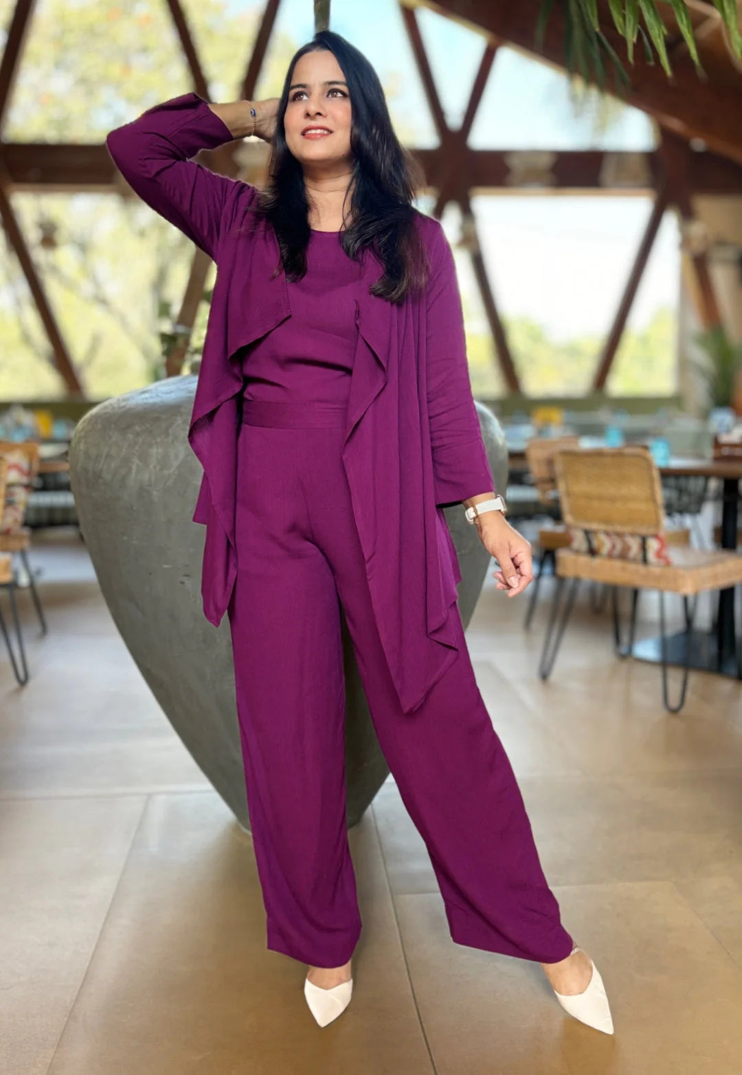 Solid Magenta Cord Set